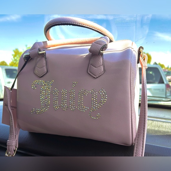 NWT Juicy Couture Pink Crossbody hand Bag - Picture 2 of 4